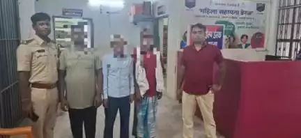आज दिनांक :-23.06.2025 को बाँका थाना  क्षेत्र से हत्या के कांड में संलिप्त 03 अभियुक्त को किया गया गिरफ्तार ।