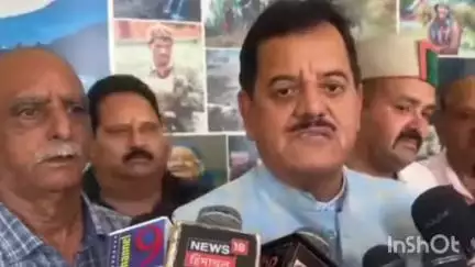 भुंतर: सुंदर सिंह ठाकुर ने केंद्र सरकार से व्यास नदी के तटियकरण के लिए राशि की स्वीकृति दिलाने की मांग की
