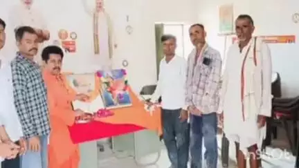 बाप: बाप कस्बे में भाजपा कार्यकर्ताओं ने श्यामा प्रसाद मुखर्जी को श्रद्धांजलि दी