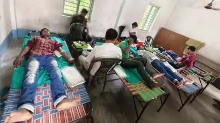 শালবনি: শালবনিতে শ্যামাপ্রসাদ মুখার্জির ‘আত্মবলিদান দিবস’ পালিত BJP -র, অনুষ্ঠিত রক্তদান শিবির