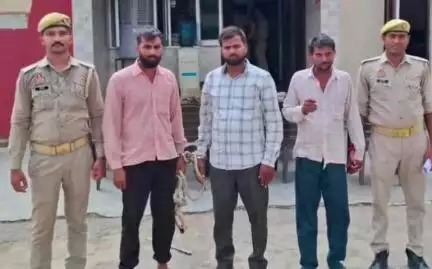 चंदौसी: गांव मझावली में पुलिस के साथ अभद्रता करने वाले तीन व्यक्तियों को किया गिरफ्तार, वीएन एस की धाराओं में दर्ज हुआ मुकदमा