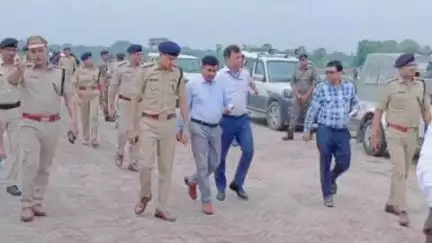 मुशहरी: उपराष्ट्रपति जगदीप धनखर के आगमन को लेकर जिला प्रशासन एक्टिव, पताही एयरपोर्ट पर सुरक्षा का जायजा लिया
