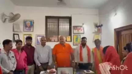 सिमगा: सिमगा में भाजपा नेता अनिल पांडे के नेतृत्व में बैठक और कार्यक्रम आयोजित