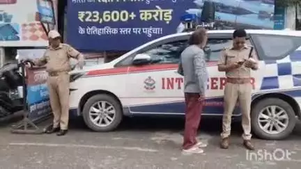 अल्मोड़ा: शराब के नशे में वाहन चला रहे चालक को पुलिस ने टैक्सी स्टैंड तिराहे से किया गिरफ्तार, वाहन किया सीज