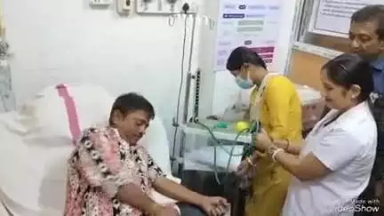 বিশালগড়: বিশালগড় মহাকুমা হাসপাতালে বিধায়কের উদ্যোগে অনুষ্ঠিত হয় রক্তদান শিবির