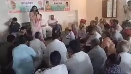 मारवाड़ जंक्शन: मारवाड़ जंक्शन के वैष्णव समाज भवन पर मंडल ब्लॉक नगर कांग्रेस की बैठक आयोजित हुई