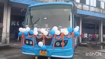 কোচবিহার ১: কোচবিহার শিলিগুড়ি এসি বাসের শুভ উদ্বোধন করল পার্থ প্রতিম রায় ও রবীন্দ্রনাথ ঘোষ