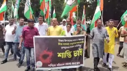 ফরিদপুর দুর্গাপুর: কালীগঞ্জের নাবালিকা তামান্না খাতুনের নির্মম হত্যাকাণ্ডের প্রতিবাদে DMC মোড় অবরোধ ভারতীয় জাতীয় কংগ্রেস