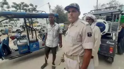 बिहार: सोहसराय के पास वाहन चेकिंग में पुलिस से बदतमीजी करने पर एक युवक गिरफ्तार
