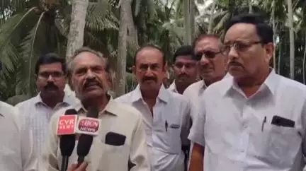 రంగాపురం కాలువకు అడ్డుకట్ట వేయడంపై అభ్యంతరం వ్యక్తం చేసిన వాటర్ డిస్టిబూటి కమిటీ చైర్మన్ భీముడు