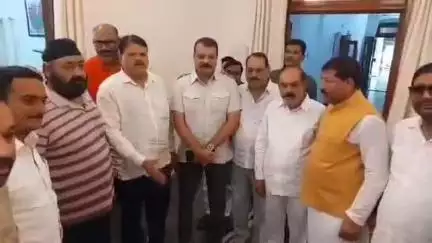 जबलपुर: सर्किट हाउस में कांग्रेस नेता उमंग सिंगार ने राज्य सरकार पर साधा निशाना, घोटालों की सरकार बताया