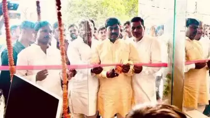 नौगढ़: भाजपा जिलाध्यक्ष ने तेतरी चौराहे पर आदित्या डेवलपर्स एंड एडवरटाइजिंग एजेंसी का किया उद्घाटन