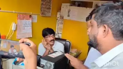 ಹೊಸನಗರ: ಬಡವರಿಂದ ಹೆಚ್ಚುವರಿ ಹಣ ವಸೂಲಿ:ರಿಪ್ಪನ್ ಪೇಟೆ ಗ್ರಾಮವನ್ ಕೇಂದ್ರಕ್ಕೆ ಅಧಿಕಾರಿಗಳ ಭೇಟಿ