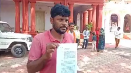 शिवपुरी नगर: पुरानी शिवपुरी: पत्नी से प्रताड़ित युवक ने इच्छामृत्यु की मांगी अनुमति, कहा- पत्नी कभी भी मार सकती है