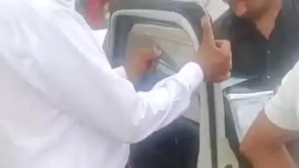 हिसार: हांसी बस स्टैंड के पास ब्लैक फिल्म लगी गाड़ी का ₹15,000 का चालान