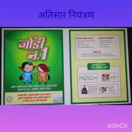अतिसार नियंत्रण मोहीम  १६ जून ते ३१ जुलाई २०२५.