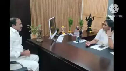 సెక్రటేరియట్ లో హోం మంత్రి అనిత ను కలిసి శాంతి భద్రతల పరిరక్షణ గురించి చర్చించిన చీరాల ఎమ్మెల్యే కొండయ్య