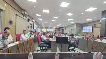 सिवान: सिवान में ग्रामीण विकास विभाग की योजनाओं की समीक्षा बैठक संपन्न
