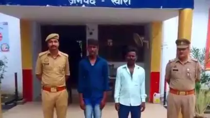 लखीमपुर: फूलबेहड़ पुलिस ने मारपीट सहित अन्य मामलों में फरार दो अलग-अलग नफर वारण्टियों को उनके गांव से किया गिरफ्तार