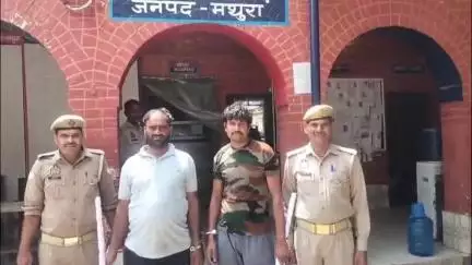 छाता: शेरगढ़ पुलिस ने जान से मारने की नीयत से हमला करने वाले 2 आरोपियों को कुल्हाड़ी, लाठी-डंडा के साथ किया गिरफ्तार