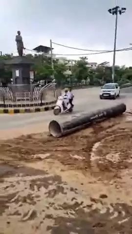 अम्बाला: अंबाला: बारिश में सेक्टर वासियों को फिर सताने लगा डूबने का डर