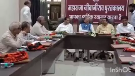 उज्जैन शहर: विधानसभा पुस्तकालय समिति ने विक्रम विश्वविद्यालय का दौरा किया, ऑनलाइन कोर्स और डिजिटल लाइब्रेरी पर ज़ोर