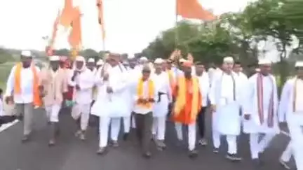 बुलढाणा: यवत ते वरखंड दिंडी सोहळ्यात काँग्रेस प्रदेशाध्यक्ष हर्षवर्धन सपकाळ यांनी घेतला सहभाग