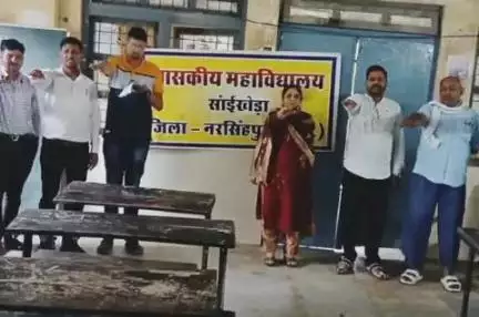 साईं खेड़ा: शासकीय महाविद्यालय साईंखेड़ा में आज नशा मुक्ति पर शपथ एवं संगोष्ठी का आयोजन