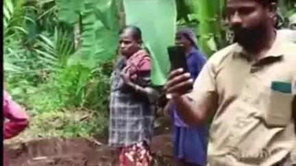വെള്ളരിക്കുണ്ട്: ബിരിക്കുളം ചേമ്പേനയിൽ തൊഴിലുറപ്പ് സ്ഥലത്ത് നിന്ന് കൂറ്റൻ പെരുമ്പാമ്പിനെ പിടികൂടി