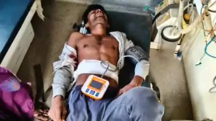 साहेबपुर कमाल: साहेबपुरकमाल वार्ड संख्या 2 में एक युवक को गोली मारी गई