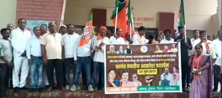 इचाक: इचाक में भाजपा ने निकाली संयुक्त रैली, की ज़ोरदार नारेबाजी