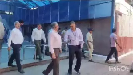 उज्जैन शहर: रेलवे बोर्ड के अध्यक्ष सतीश कुमार ने किया उज्जैन रेलवे स्टेशन का निरीक्षण