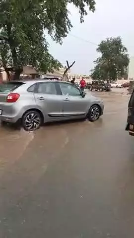 जयपुर जगतपुरा में तेज बारिश