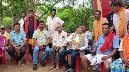 तोकापाल: ग्राम पंचायत धर्माउर में आयोजित जात्रा में विधायक विनायक गोयल शामिल हुए