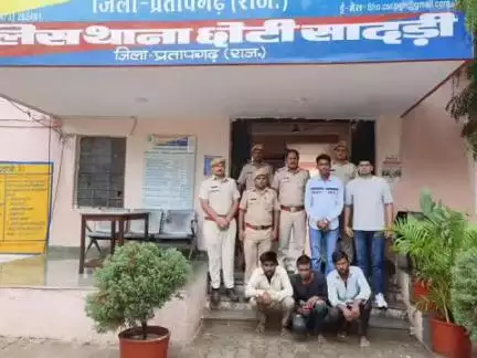 छोटीसादड़ी: राजूखेड़ा एफएसटी प्लांट में लूट का खुलासा, 70 से अधिक ट्रांसफार्मरों की चोरी में शामिल गैंग का भंडाफोड़