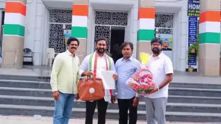 కామారెడ్డి: టీపీసీసీ ప్రధాన కార్యదర్శి గడ్డం చంద్రశేఖర్ రెడ్డికి నియామక పత్రం అందజేత
