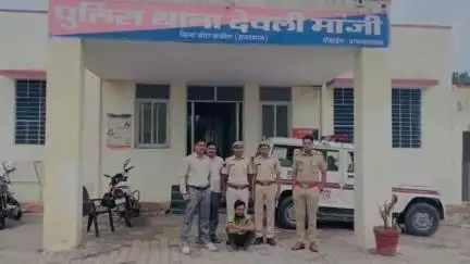 कनवास: चोरी के मामले में 2 साल 5 महीने से फरार चल रहे ₹5000 के इनामी बदमाश को पुलिस ने जालोर से किया गिरफ्तार
