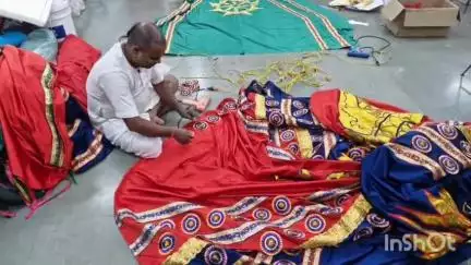 उज्जैन शहर: भगवान जगन्नाथ की भव्य रथ यात्रा के लिए इस्कॉन मंदिर में 6 रथ और पोशाकें हो रहीं हैं तैयार