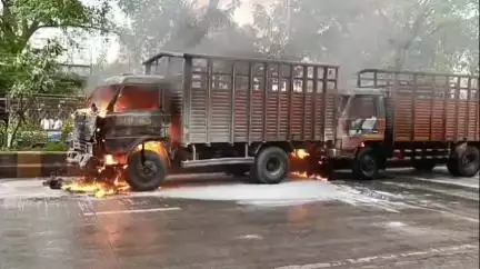 नागपूर शहर: बैद्यनाथ चौकात ट्रक जाळणाऱ्या आरोपीला करण्यात आली अटक