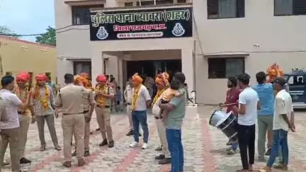 राजगढ़: एसपी द्वारा पुलिस कर्मियों के स्थानांतरण पर विदाई समारोह का आयोजन किया गया