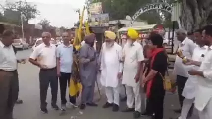 अम्बाला: लुधियाना वेस्ट सीट पर आम आदमी पार्टी की जीत पर अंबाला में AAP कार्यकर्ताओं ने मनाया जश्न