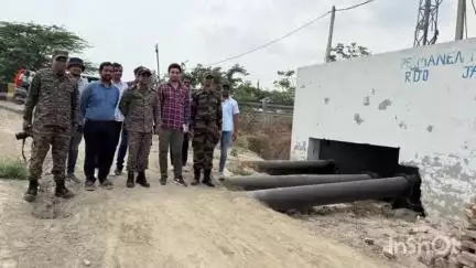 चरखी दादरी: एनडीआरएफ टीम ने सिंचाई विभाग के साथ कमोद सहित कई गांवों का किया दौरा, बाढ़ प्रबंधन की तैयारियों का लिया जायजा