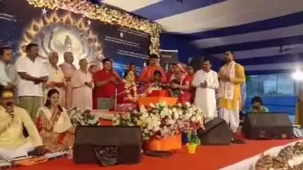 डुमरा: सीतामढ़ी: गोयनका कॉलेज में महाशिवपुराण के 7वें दिन नकारात्मक ऊर्जा के बारे में बताया गया