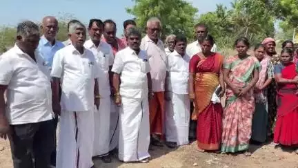 ஓணமாகுளகுளம், மேல வீரபாண்டிபுரம் ஊராட்சிக்கு புதிய ஊராட்சி மன்ற அலுவலக கட்டிடத்திற்கு எம்எல்ஏ சண்முகையா அடிக்கல்