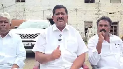 ప్రొద్దుటూరు: కొత్తపల్లె పంచాయతీలో ఒక్క అర్ధ సెంటు స్థలం ఆక్రమించానని నిరూపిస్తే దేనికైనా సిద్ధం: సర్పంచ్ కొని రెడ్డి