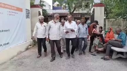 सुमेरपुर: बलवना के मेघवाल समाज के लोगों ने कब्जा सुदा भूखण्ड पर अतिक्रमण को लेकर एसडीएम को ज्ञापन देकर कार्रवाई की मांग की