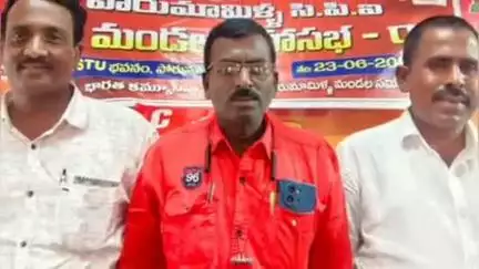 బద్వేల్: పోరుమామిళ్ల : సీపీఐ మండల కార్యదర్శిగా రవి కుమార్ ఎన్నిక