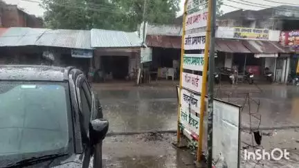 तिलोई: सेमरौता कस्बे में हल्की बारिश से उमस में हुई वृद्धि