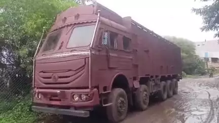 सेंधवा: सेंधवा शहर थाना पुलिस ने महाराष्ट्र से बरामद किया चोरी का एक ट्रक