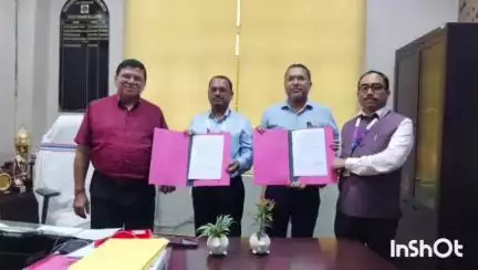 मुंगेर: 1 जुलाई से कॉलेजों में पौधरोपण, SBI और मुंगेर विश्वविद्यालय में करार, NSS करेगा स्थल चयनित